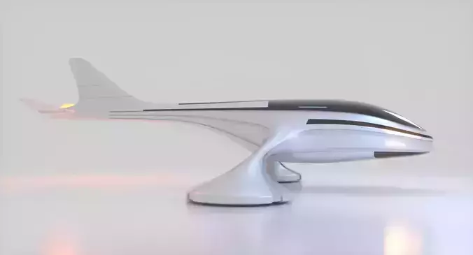 Futuristic Drone C 1 3D model