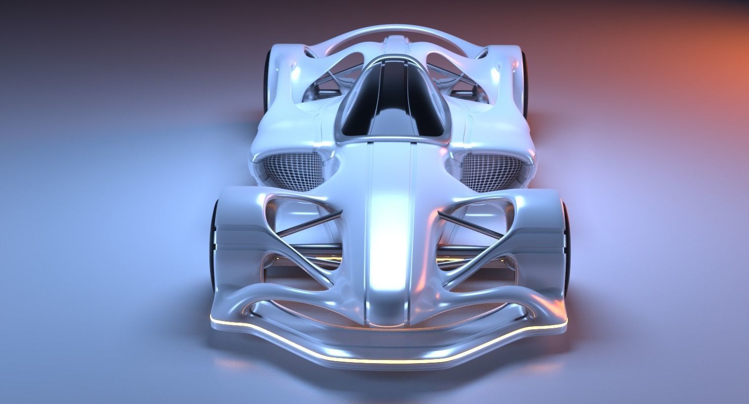 Future Racer 1 3D model_6