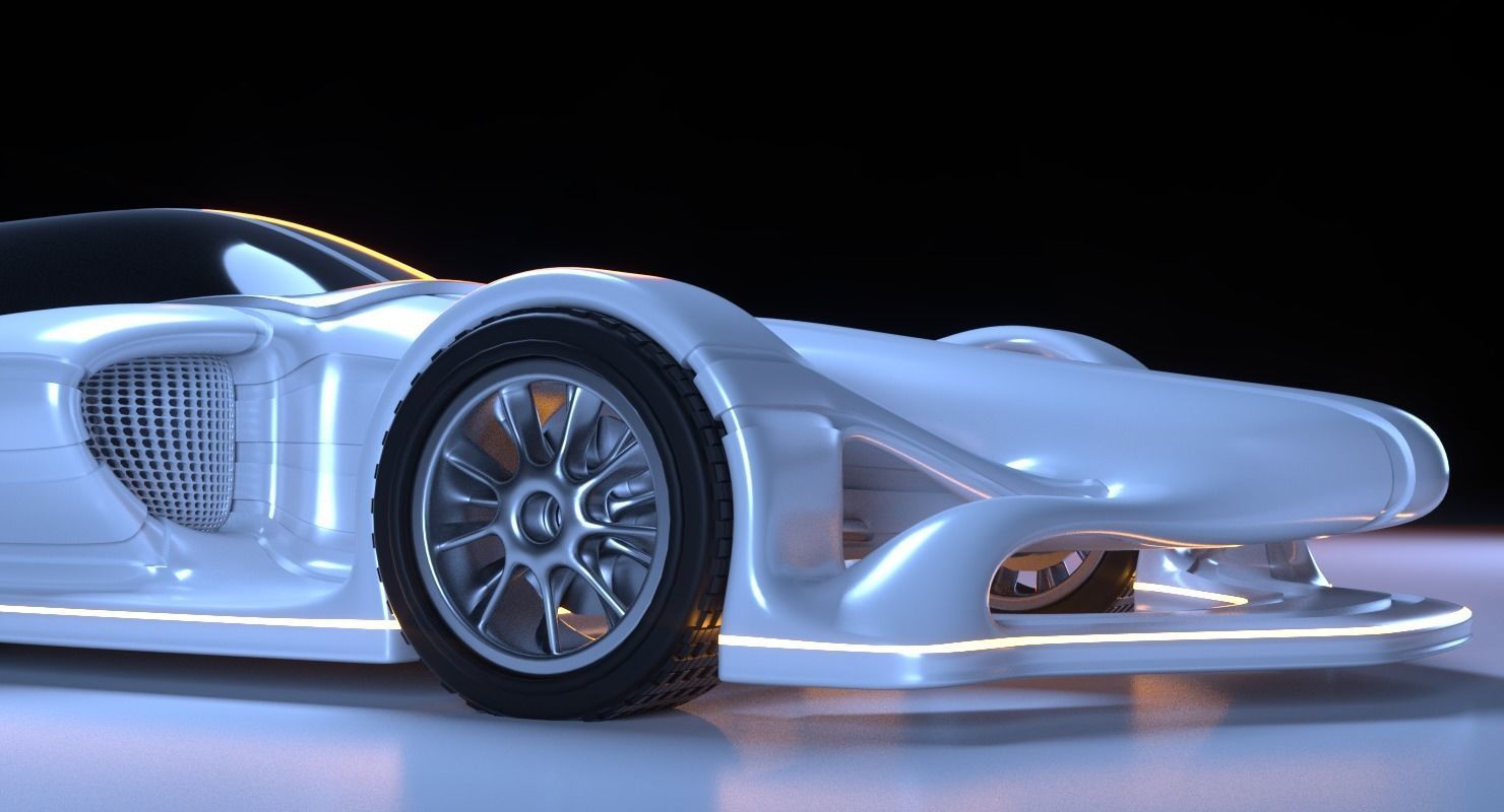 Future Racer 1 3D model_1