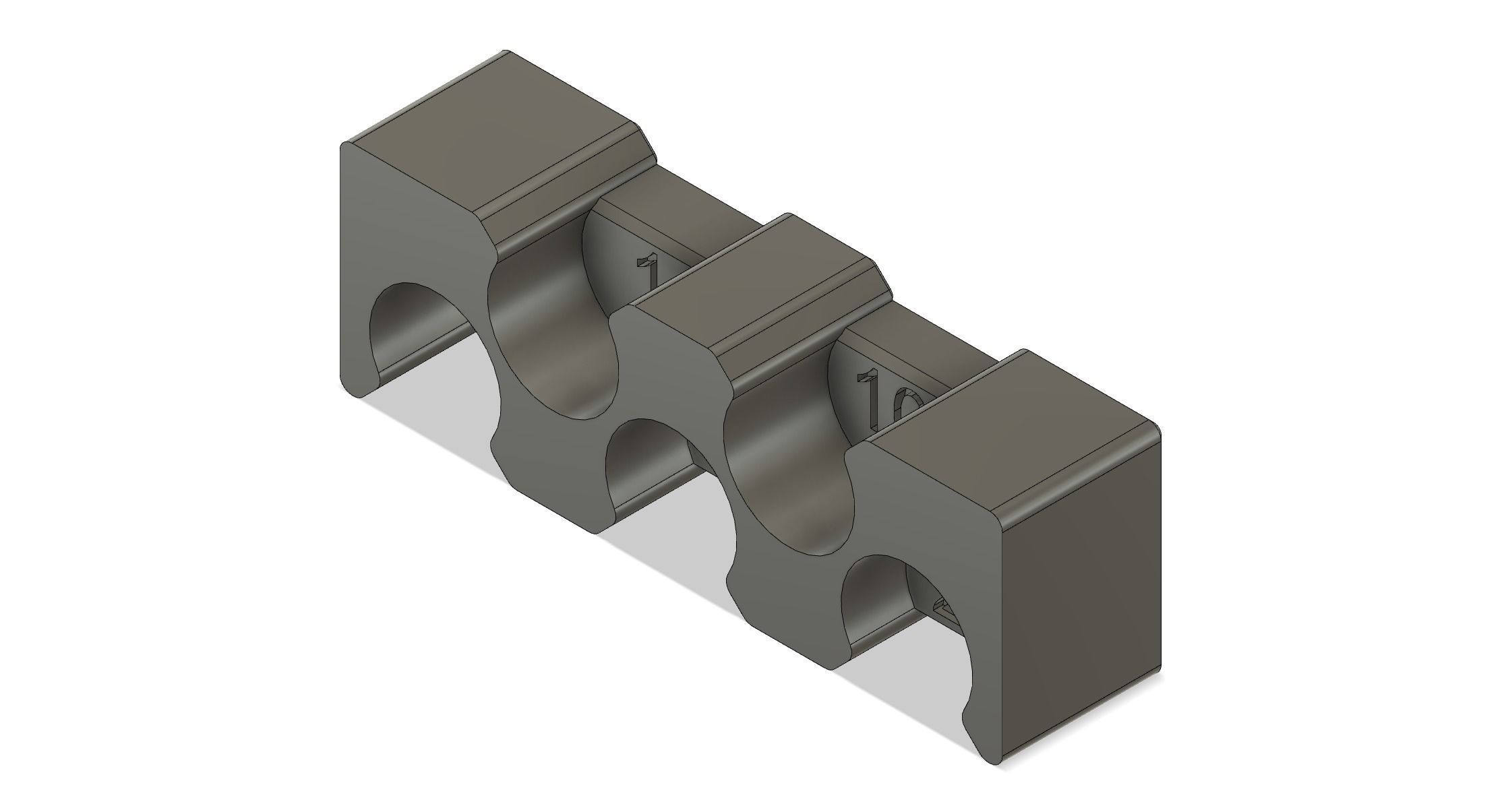 Sushi Roll Board Game Organizer Insert 3D print model_15