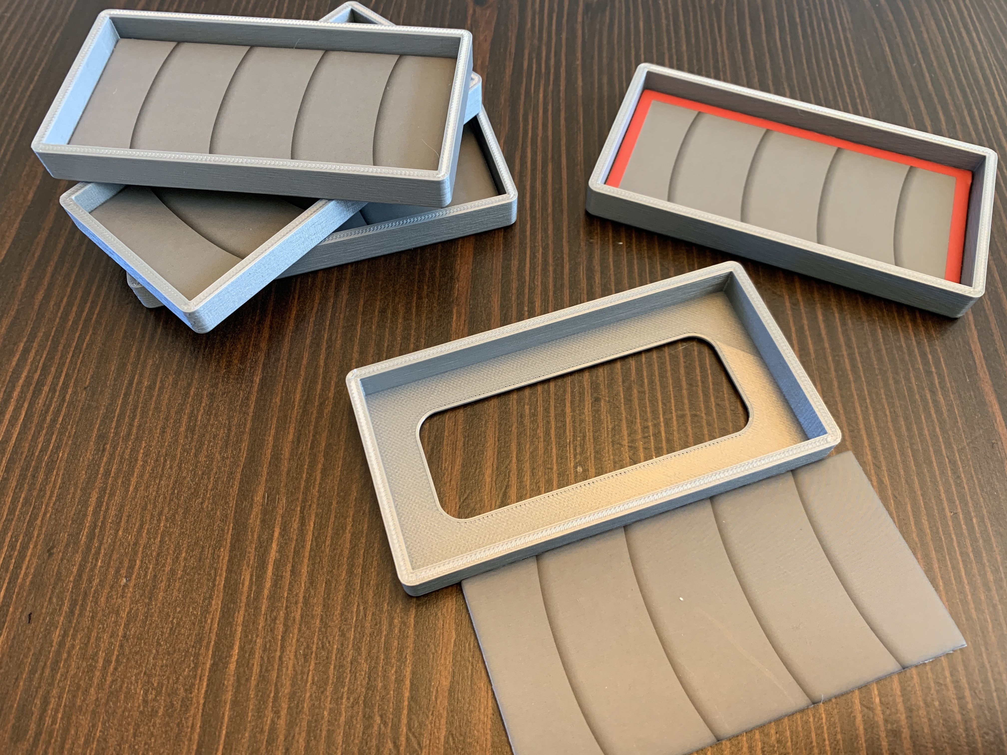 Sushi Roll Board Game Organizer Insert 3D print model_4