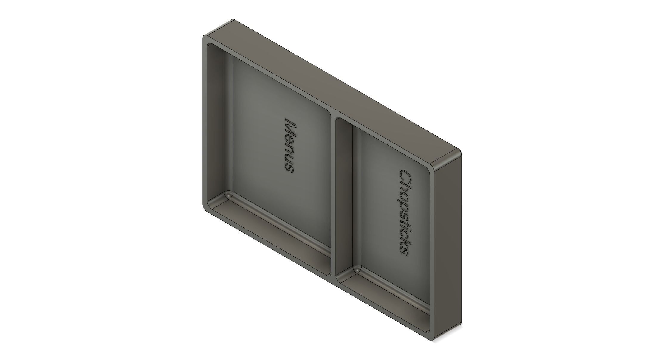 Sushi Roll Board Game Organizer Insert 3D print model_14