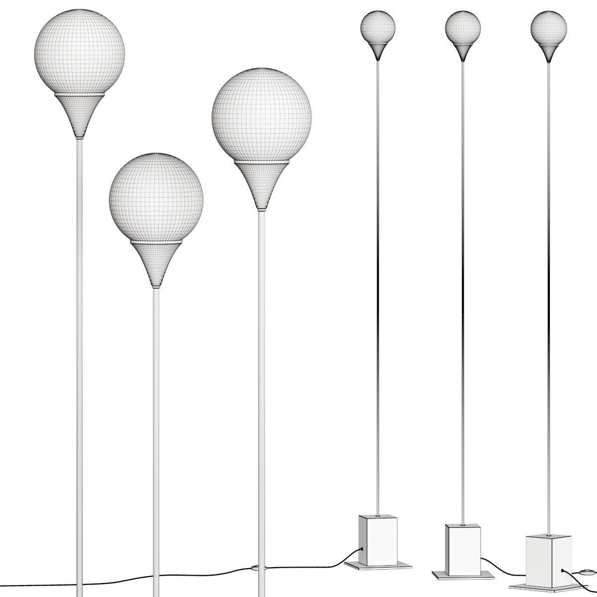 Aromas del Campo Lan Floor Lamps 3D model_2