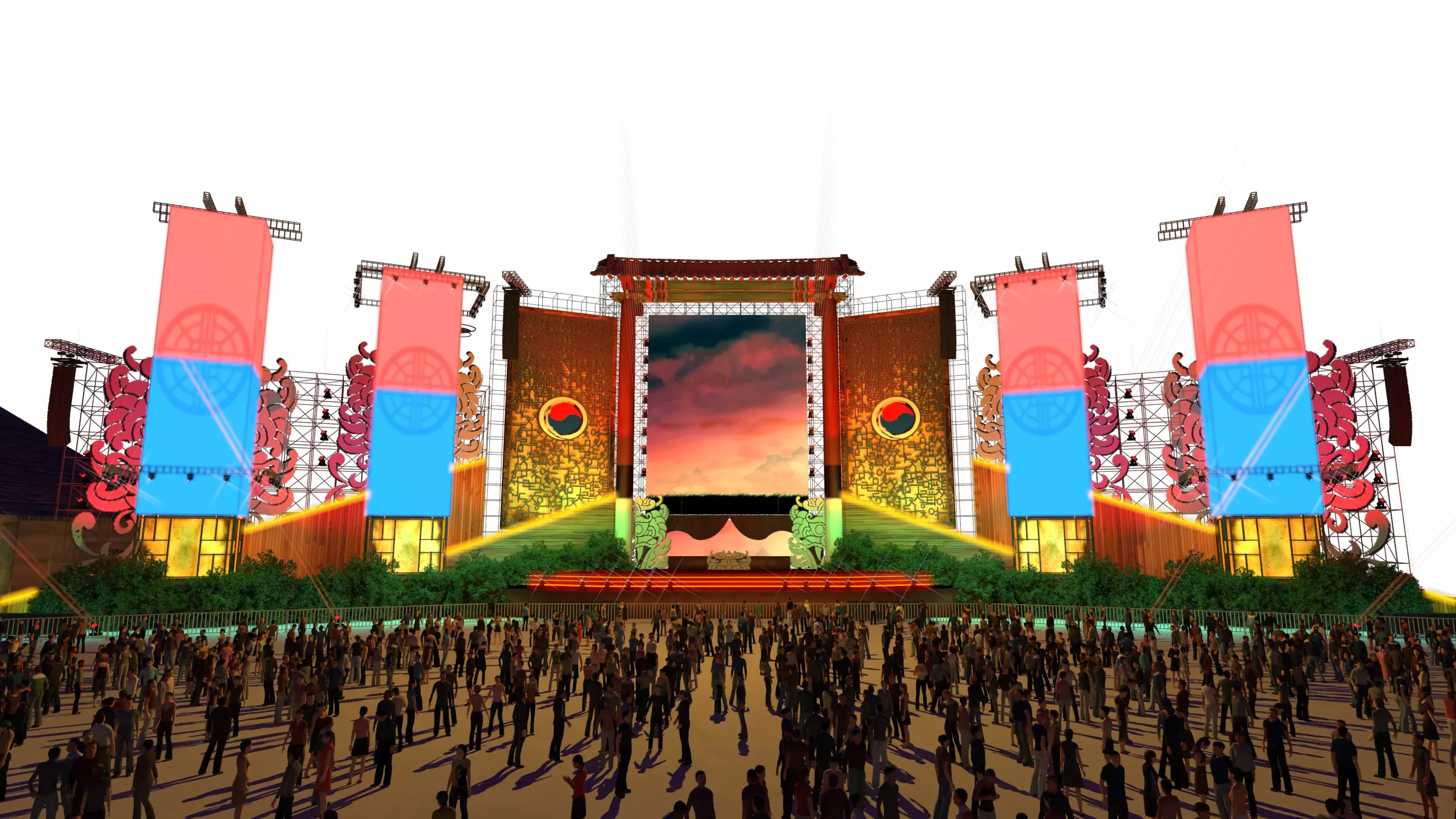 FESTIVAL DESIGN 3D model