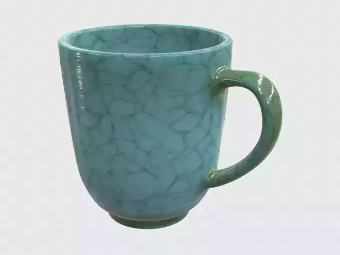 Antique Ceramic Mug 3D model