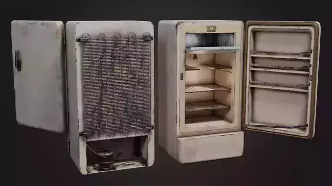 Abandoned Refrigerator