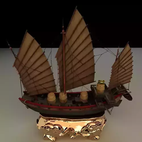 Chinese Junk Boat