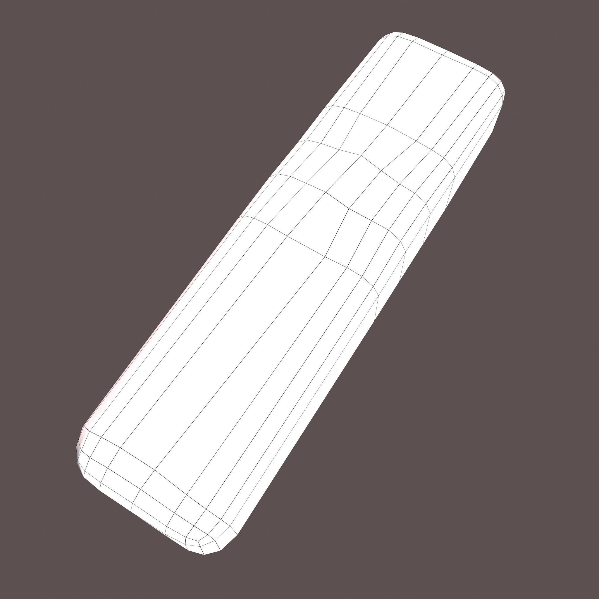 Gold Ingot Small  Low-poly 3D model_26