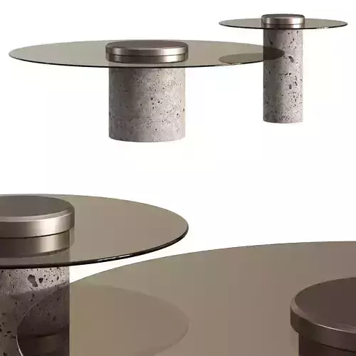 Roche Bobois Canotier Coffee Tables