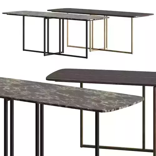 Meridiani Cole Console Tables