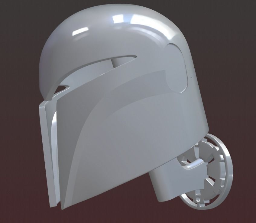 Helmet wall mount Galactic Empire Logo more styles easy printing 3D print model_11