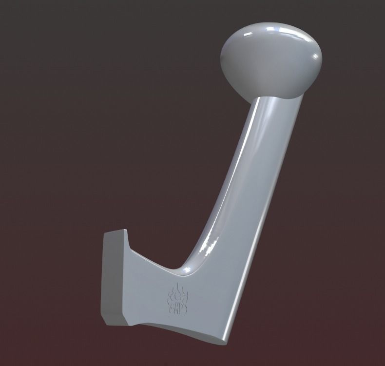 Helmet wall mount Galactic Empire Logo more styles easy printing 3D print model_7