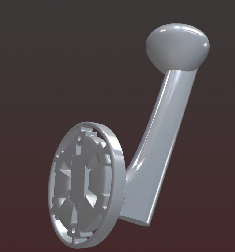 Helmet wall mount Galactic Empire Logo more styles easy printing 3D print model_8