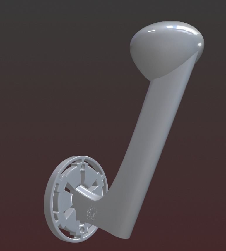 Helmet wall mount Galactic Empire Logo more styles easy printing 3D print model_9