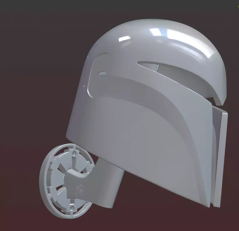 Helmet wall mount Galactic Empire Logo more styles easy printing 3D print model_0
