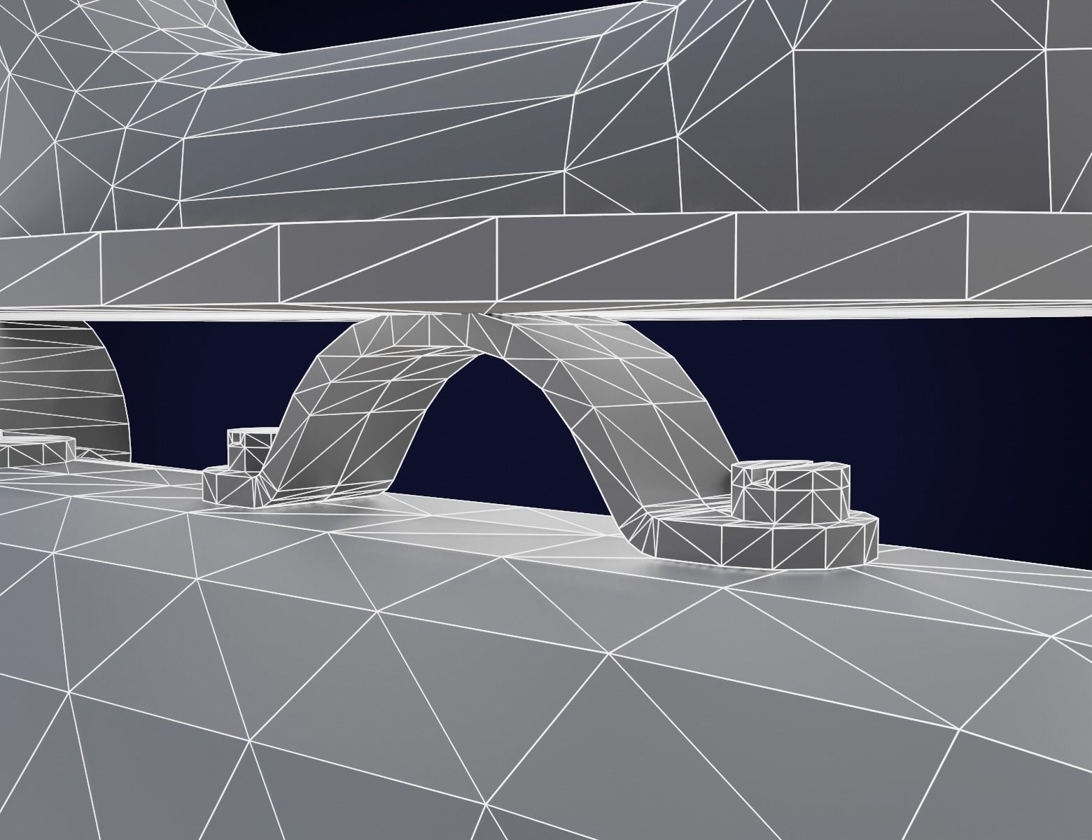 Old Vintage Iron Low-poly 3D model_8