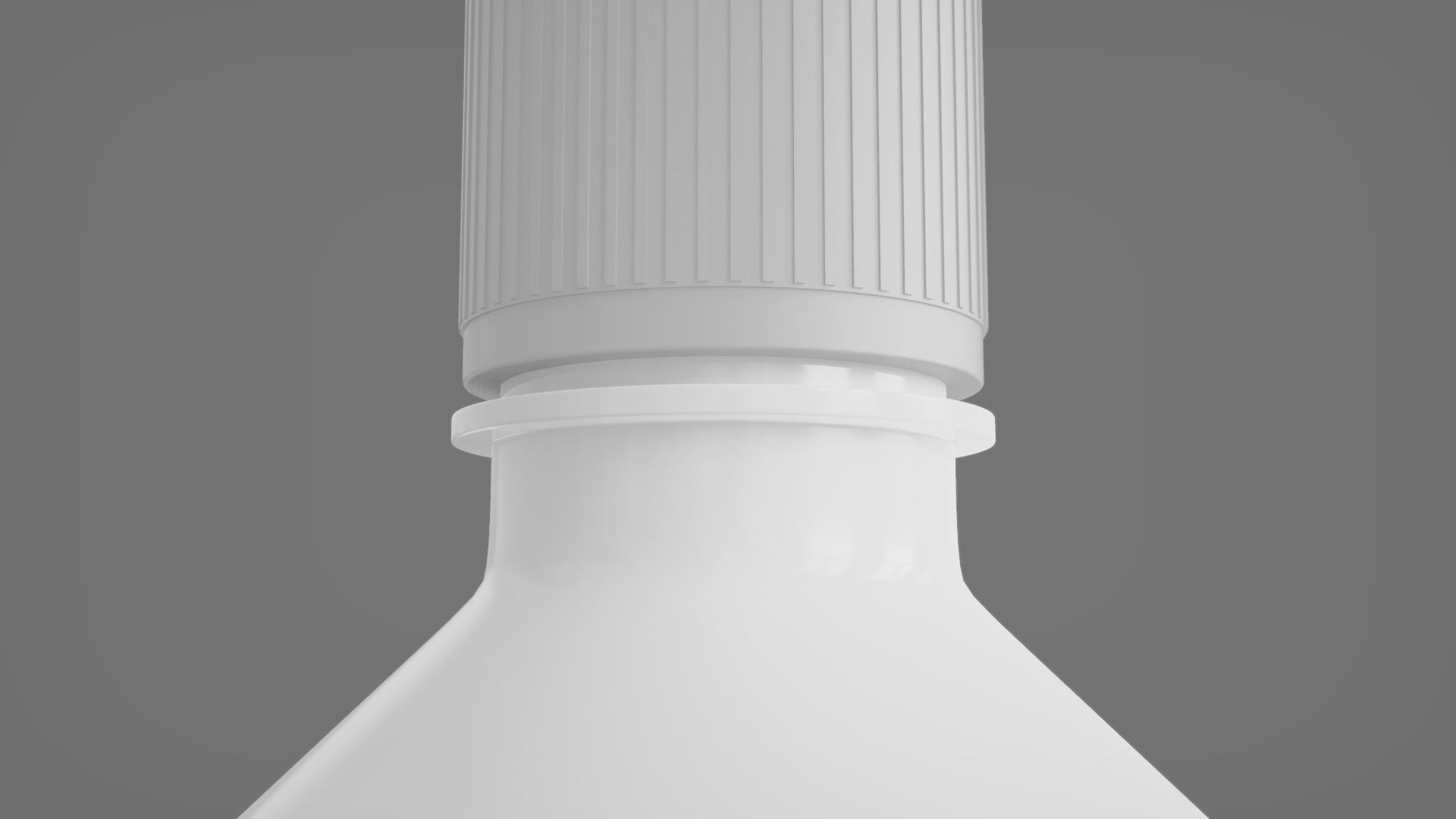 Plastic Bottles  - 2 Pieces 3D model_18