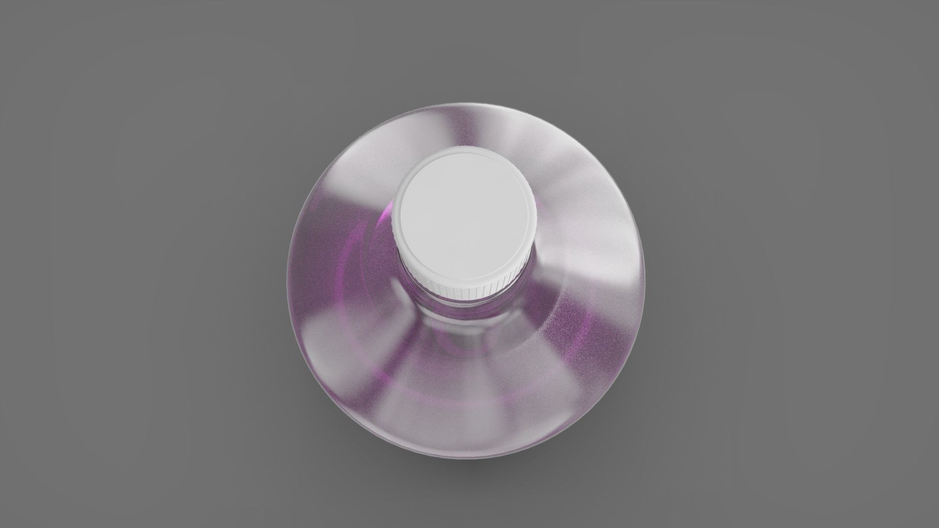 Plastic Bottles  - 2 Pieces 3D model_27