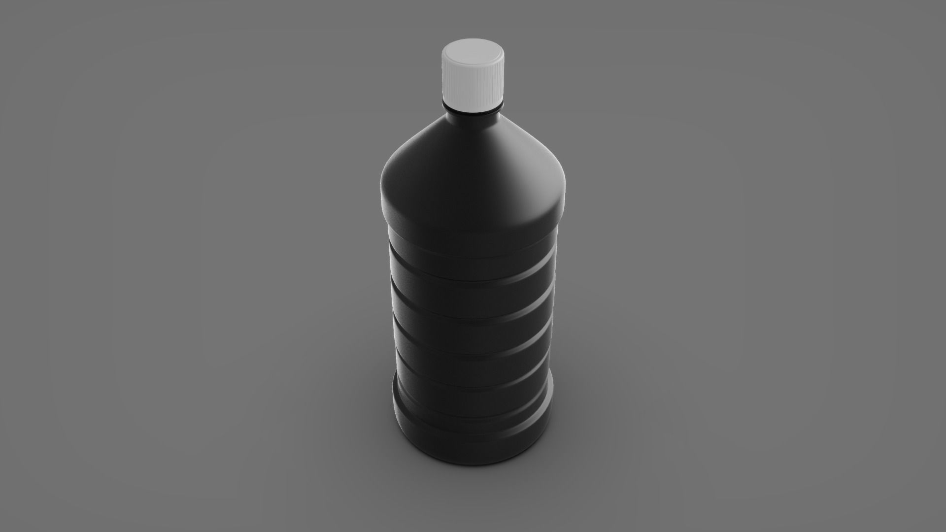 Plastic Bottles  - 2 Pieces 3D model_25