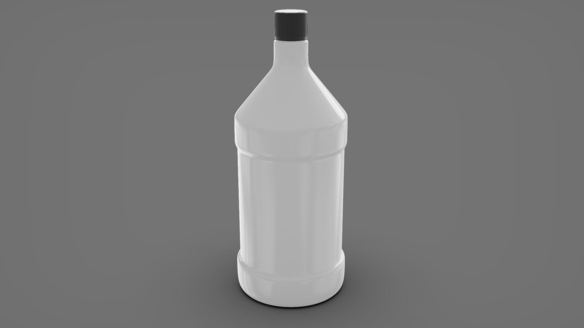 Plastic Bottles  - 2 Pieces 3D model_36