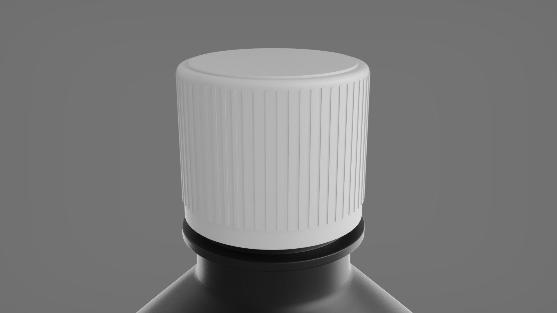 Plastic Bottles  - 2 Pieces 3D model_28