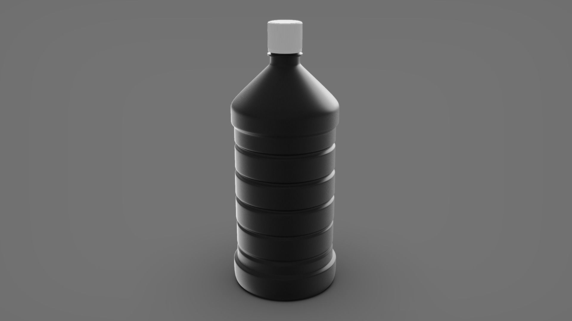 Plastic Bottles  - 2 Pieces 3D model_23