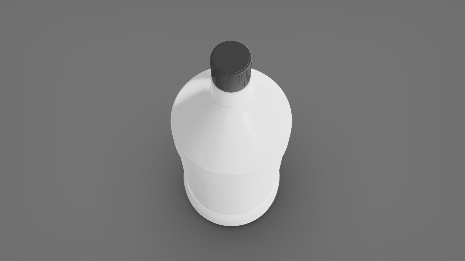 Plastic Bottles  - 2 Pieces 3D model_37