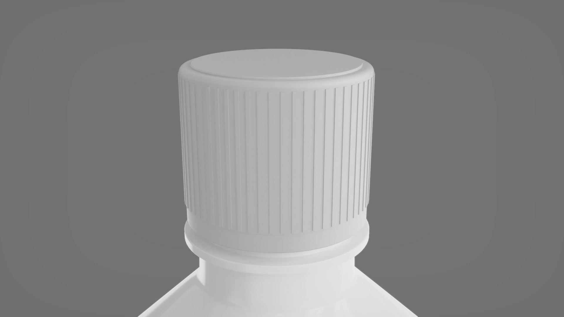 Plastic Bottles  - 2 Pieces 3D model_17