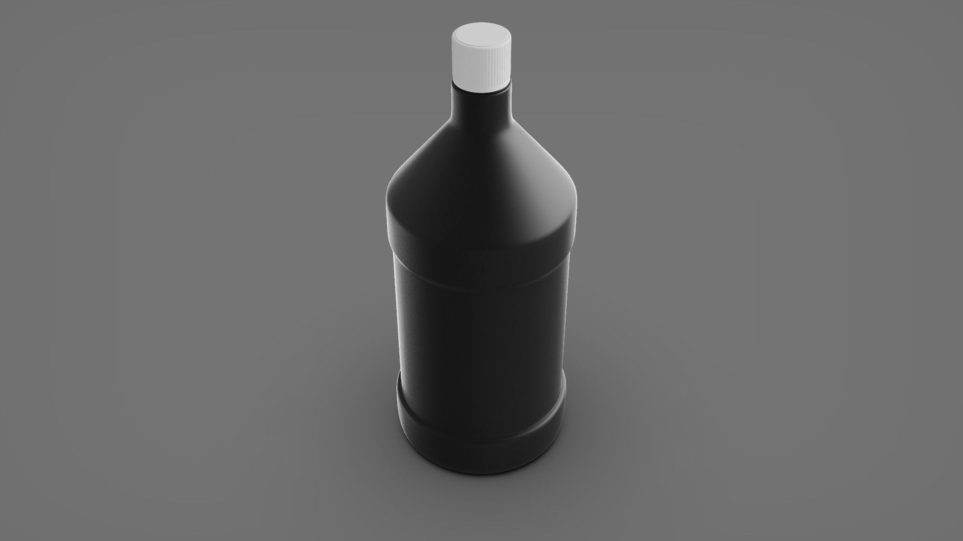 Plastic Bottles  - 2 Pieces 3D model_46