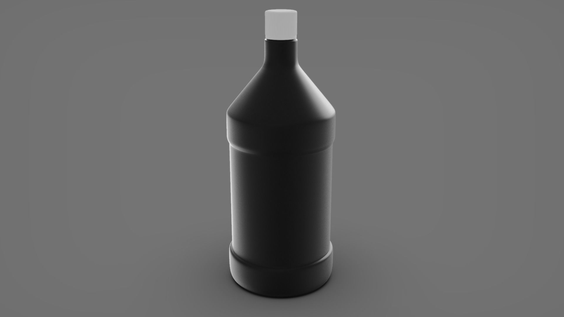 Plastic Bottles  - 2 Pieces 3D model_44