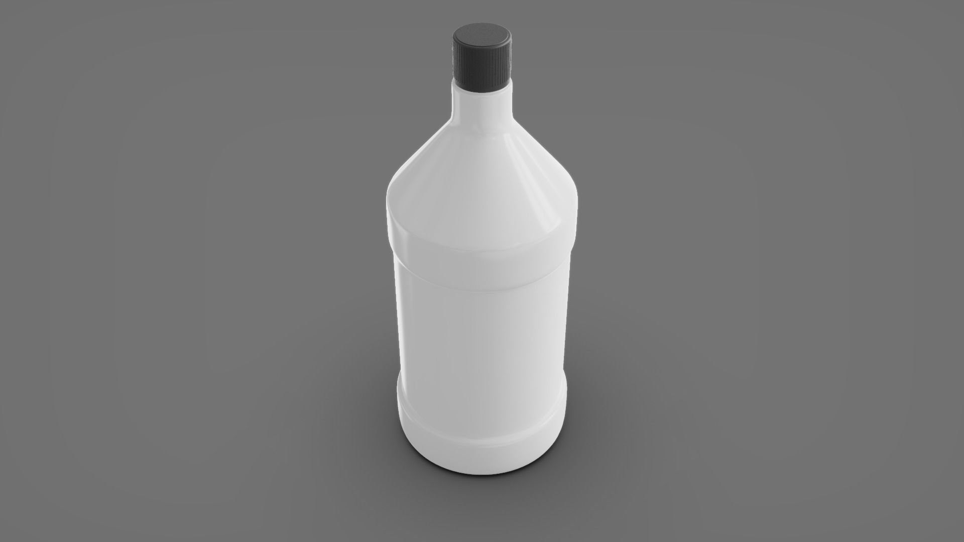 Plastic Bottles  - 2 Pieces 3D model_34