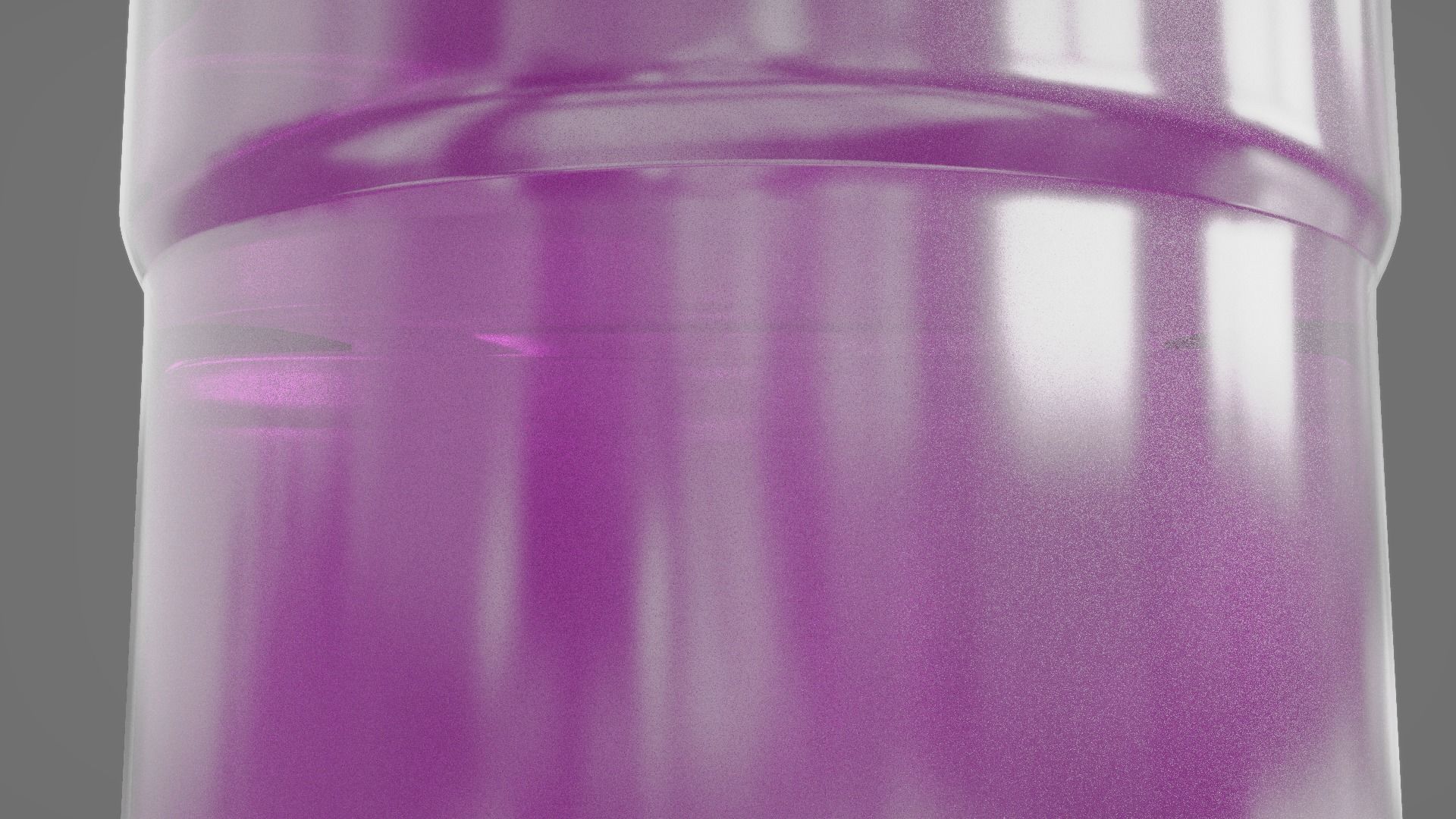 Plastic Bottles  - 2 Pieces 3D model_53