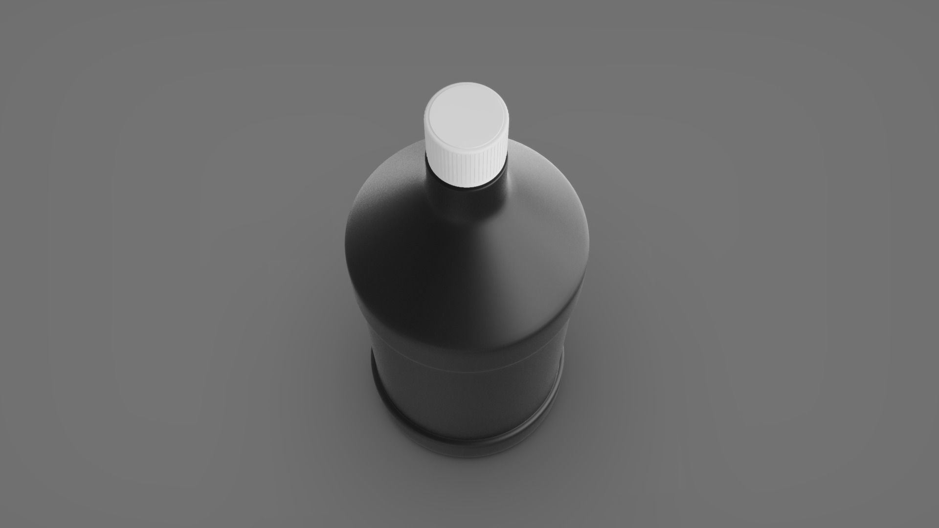 Plastic Bottles  - 2 Pieces 3D model_47