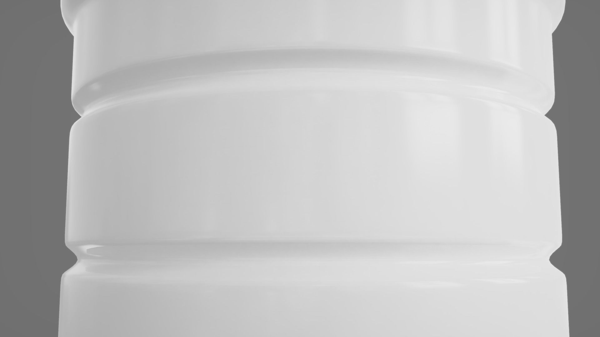 Plastic Bottles  - 2 Pieces 3D model_22