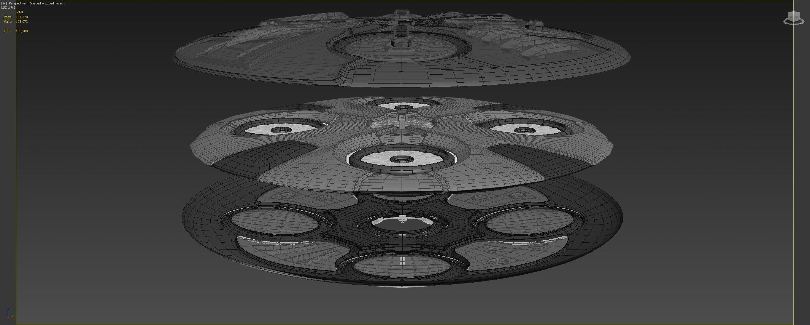 Supra Turbinnium Ultimate Drone 02 3D model_8