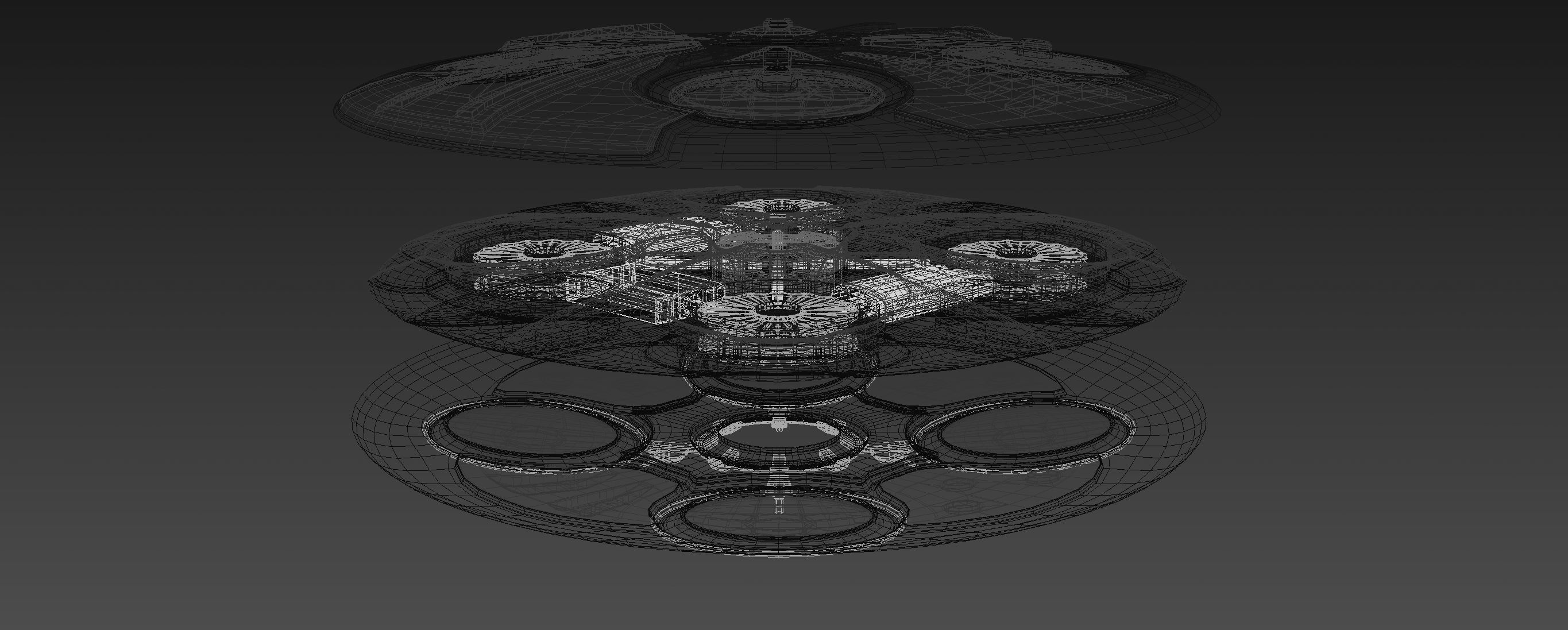 Supra Turbinnium Ultimate Drone 02 3D model_7
