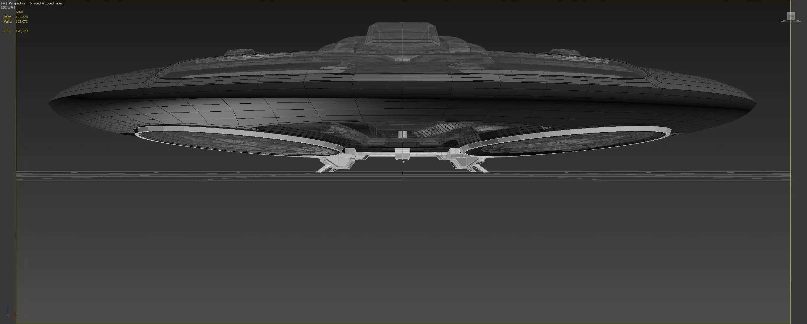 Supra Turbinnium Ultimate Drone 02 3D model_0