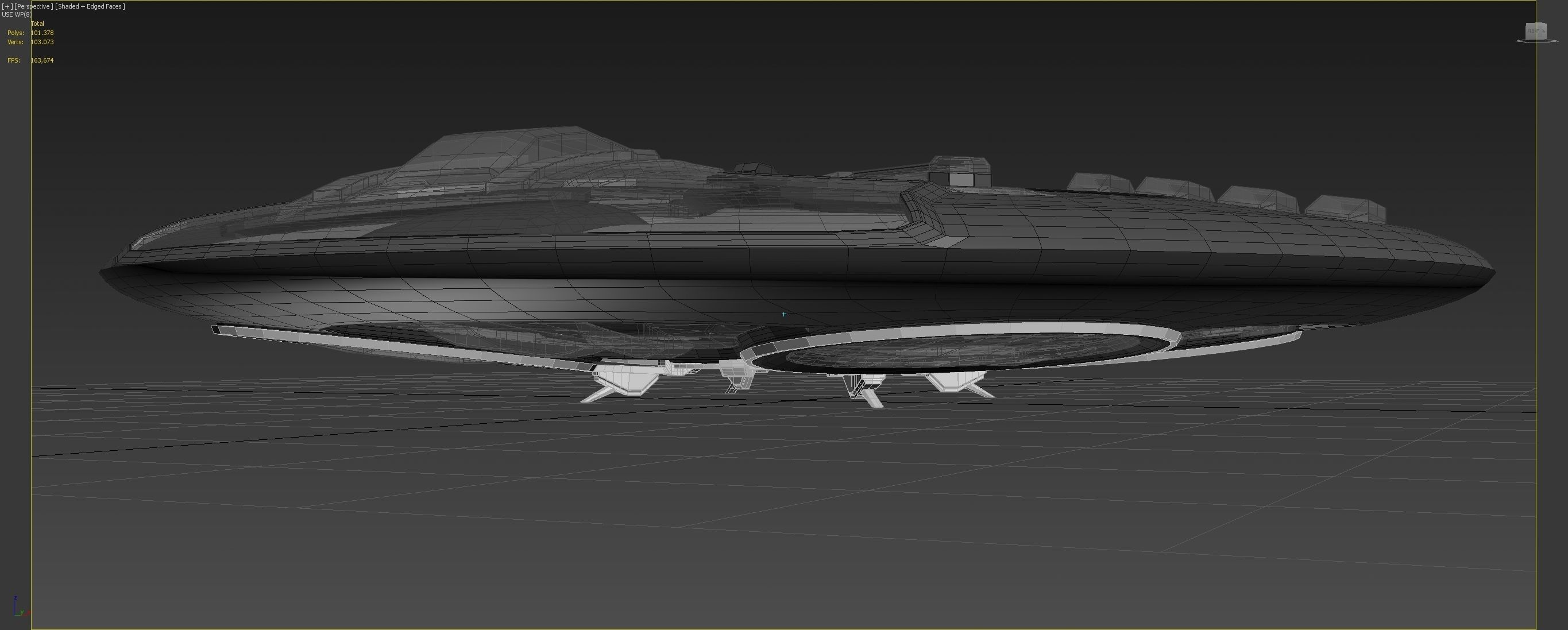 Supra Turbinnium Ultimate Drone 02 3D model_11