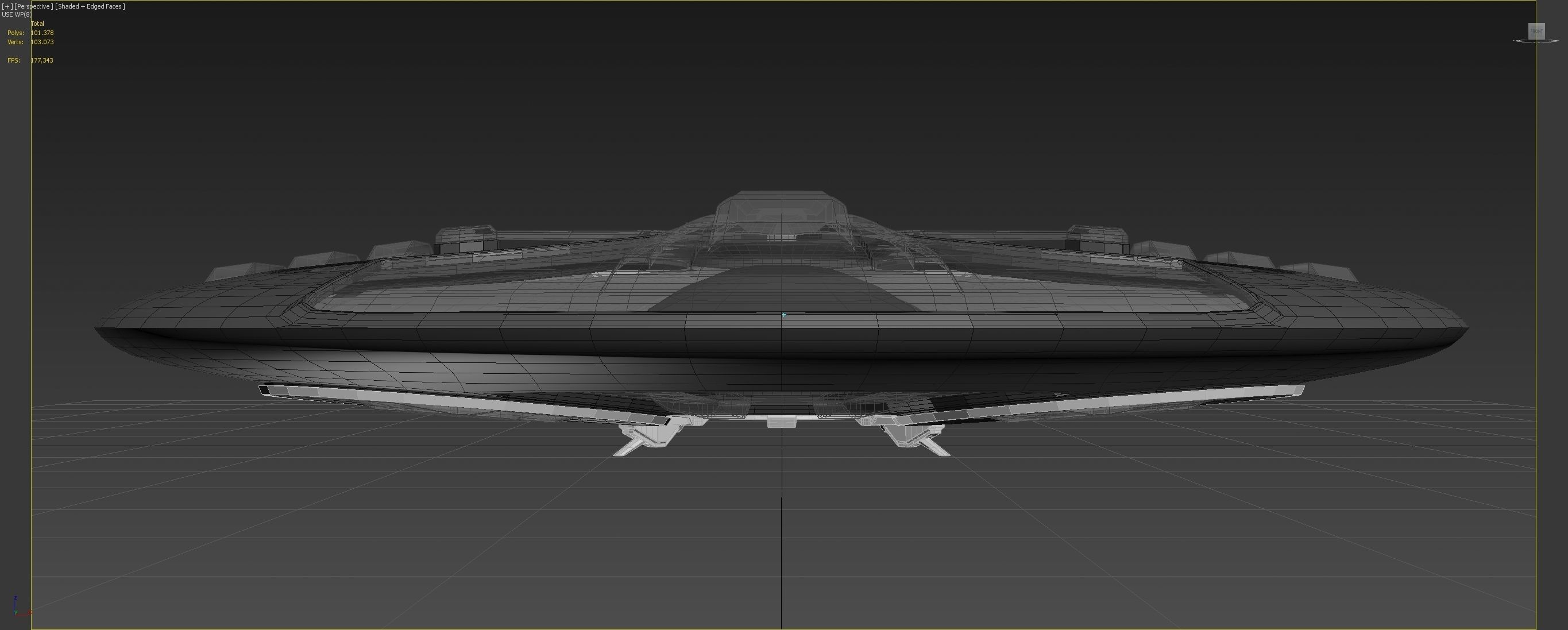 Supra Turbinnium Ultimate Drone 02 3D model_1