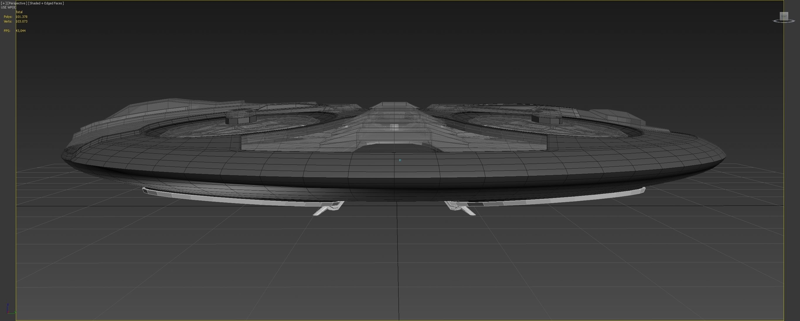 Supra Turbinnium Ultimate Drone 02 3D model_4