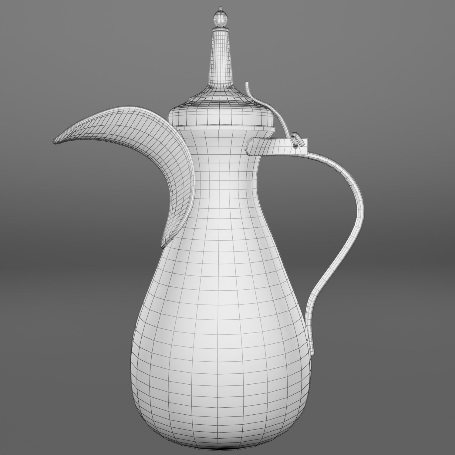 Bedouin teapot 3D model_11