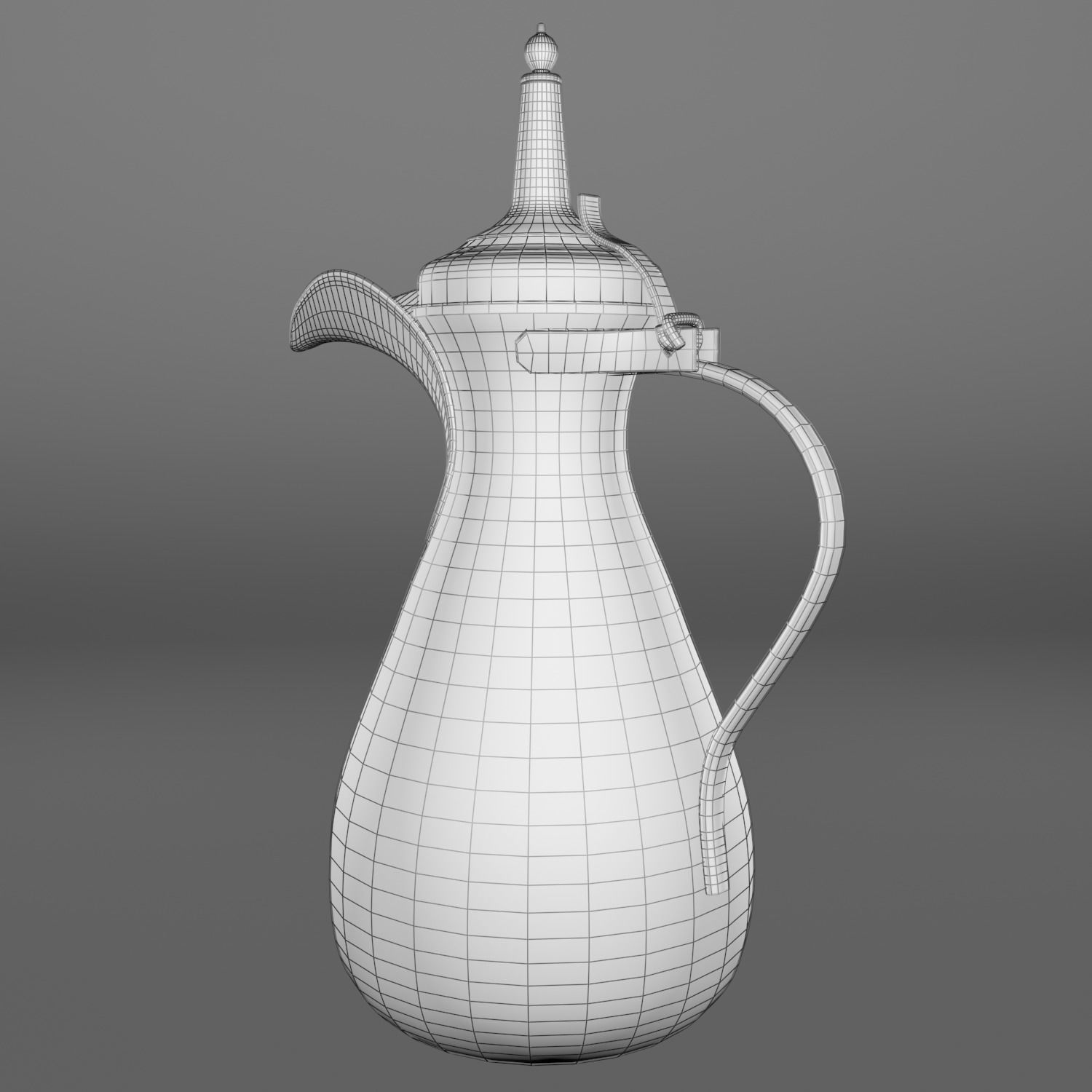 Bedouin teapot 3D model_12