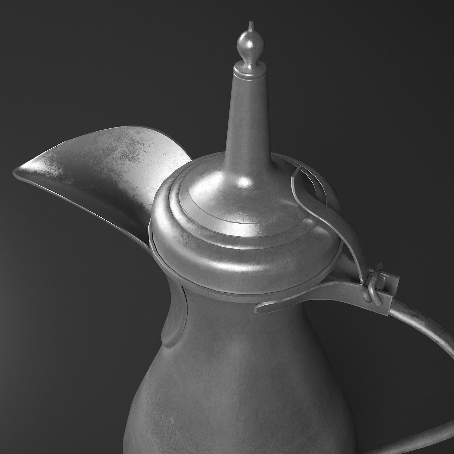 Bedouin teapot 3D model_8