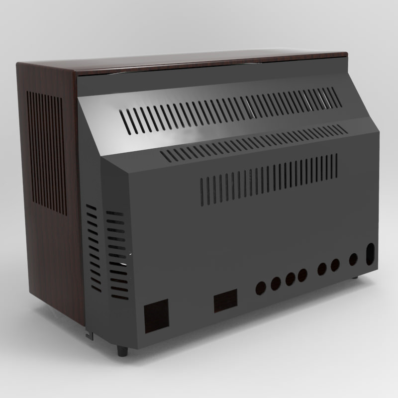 Television 1970 3D model_3