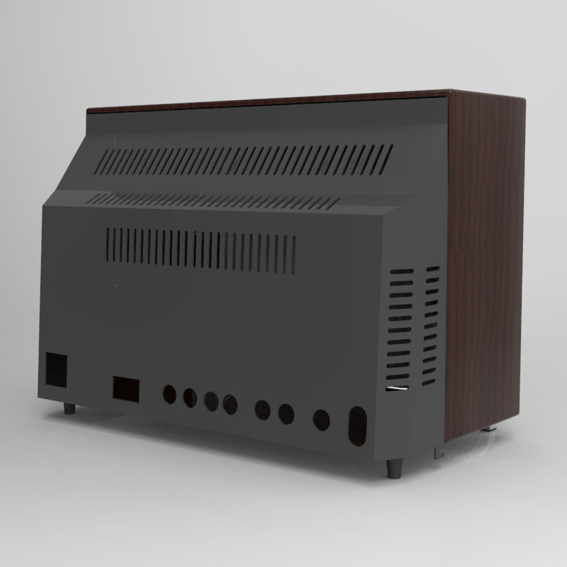 Television 1970 3D model_4