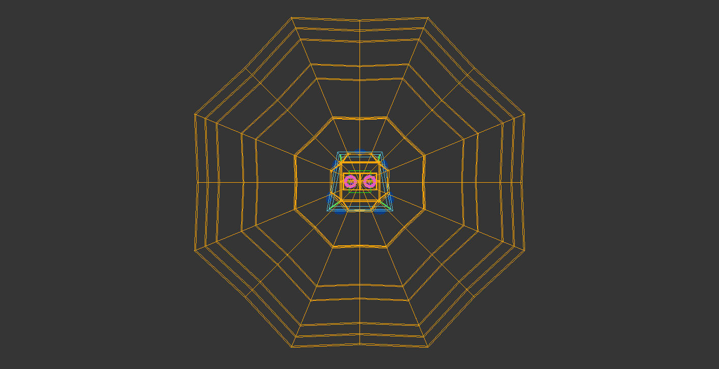 Low Poly Hot Air Balloon Low-poly 3D model_14