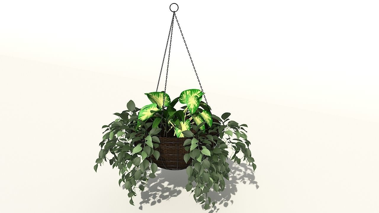 KK Hanging Planter 3D model_2