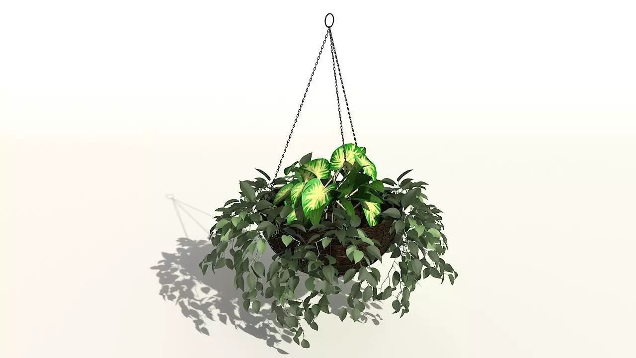 KK Hanging Planter 3D model_0