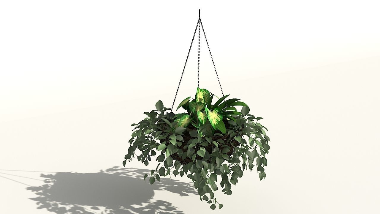 KK Hanging Planter 3D model_1