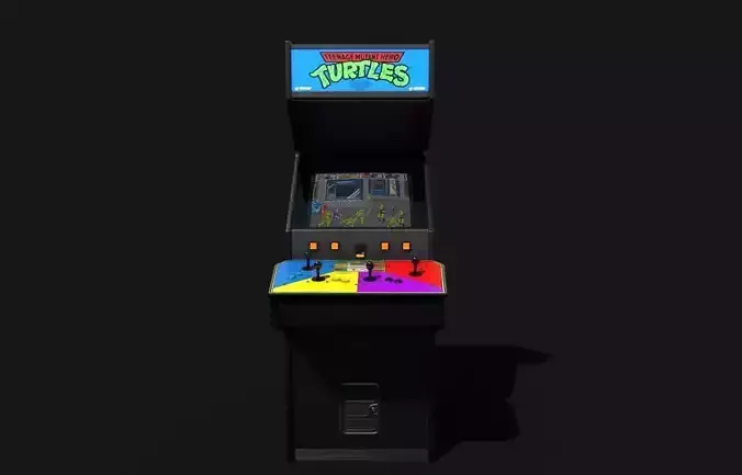 Teenage Mutant Hero Turtles Low-poly 3D model